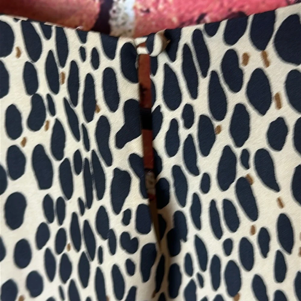 J.CREW Jules Dress in Wildcat Leopard Animal Print Tan Shift Style Size 2